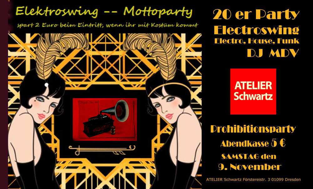20er Jahre Mottoparty – Prohibitions Party
